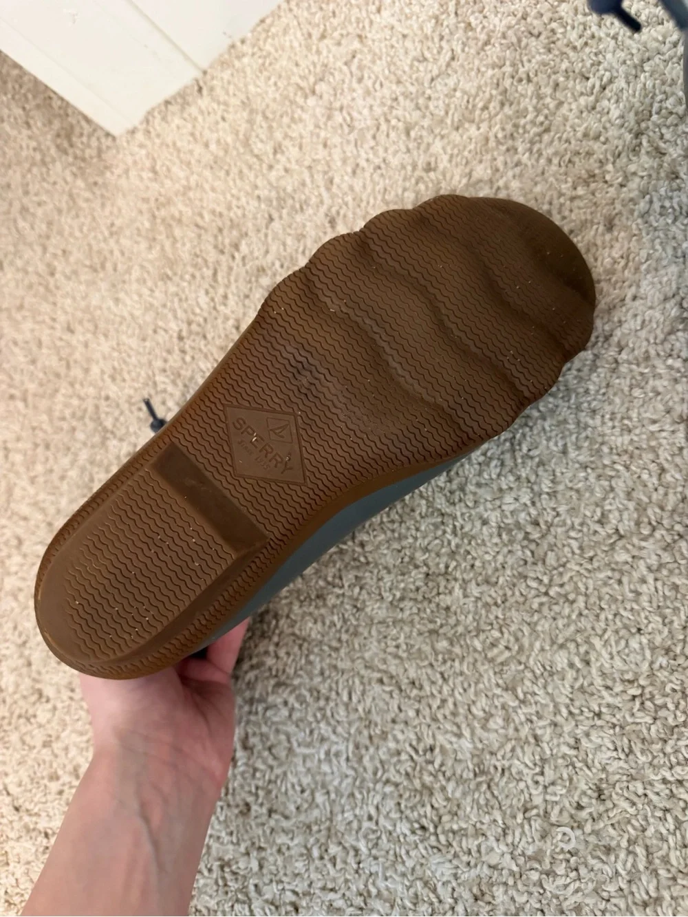 Sperry Gray Waterproof Duck Boots